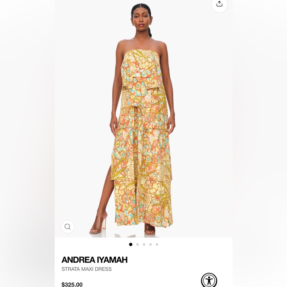 Andrea Iyamah Strata Maxi Dress